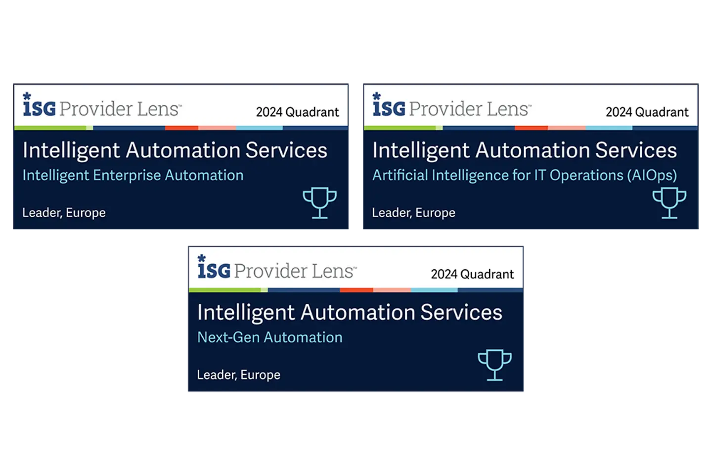 ISG intelligent automation badge